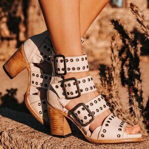 Barely Worn Freebird Blake Booties – Original Box Included